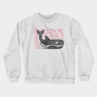 Orca Dreams the Salmon Crewneck Sweatshirt